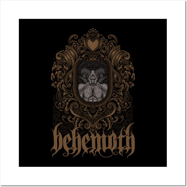 behemoth extreme metal Wall Art by wiswisna